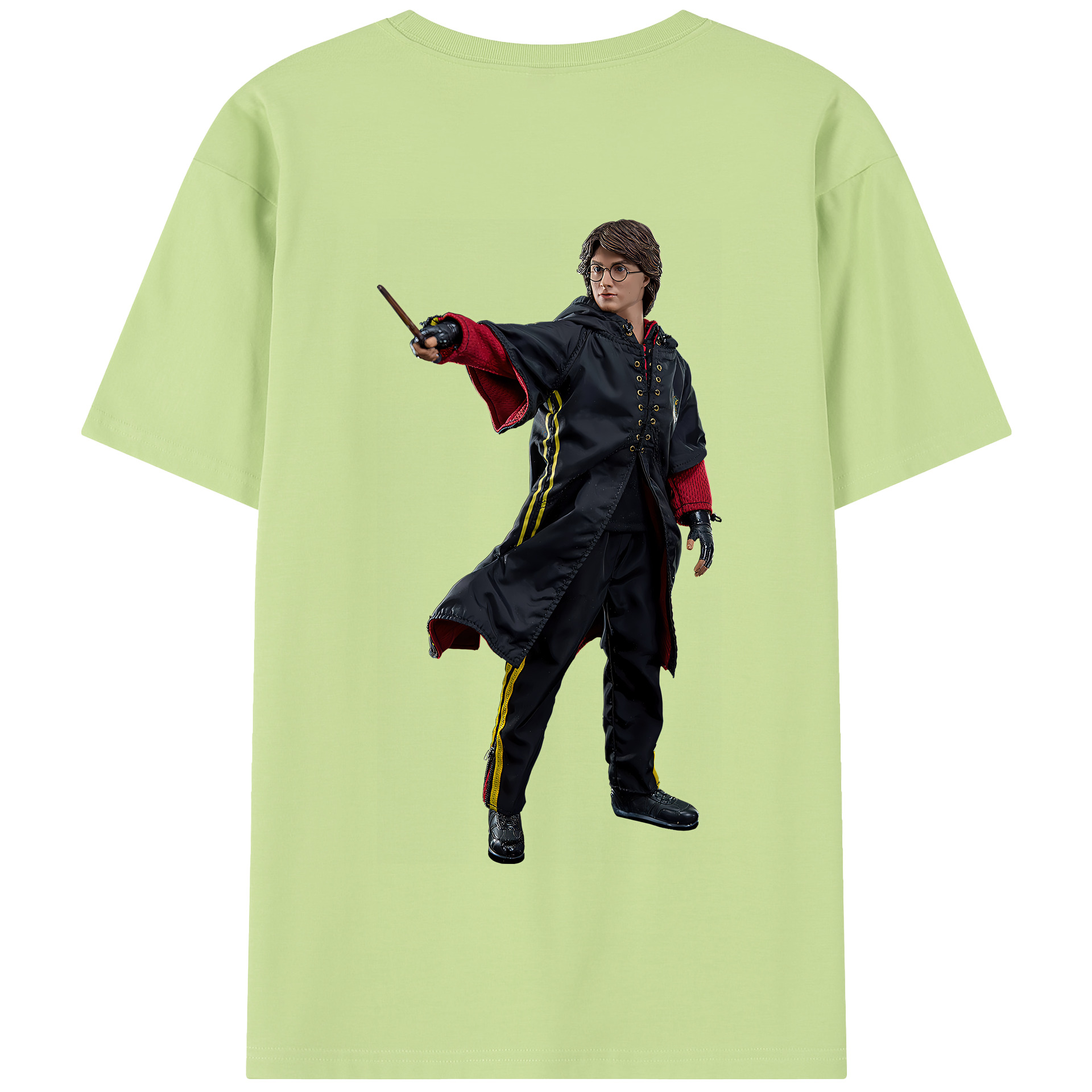 （画像用） Harry Potter ハリー・ポッターシリーズ 綿100％半袖Tシャツ（背面プリント）